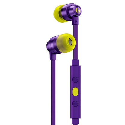 Logitech G333 In-ear Gaming Wired Earphone with Microphone, Standard Version(Purple) - In Ear Wired Earphone by Logitech | Online Shopping South Africa | PMC Jewellery | Buy Now Pay Later Mobicred