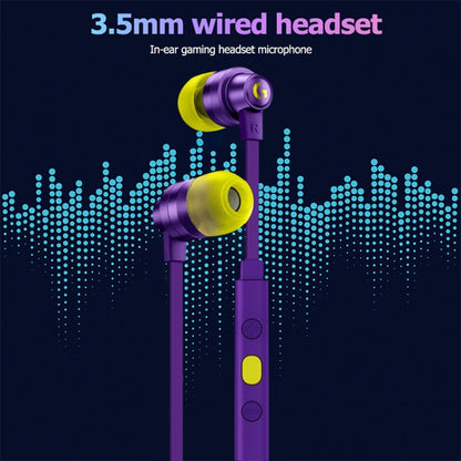 Logitech G333 In-ear Gaming Wired Earphone with Microphone, Standard Version(Purple) - In Ear Wired Earphone by Logitech | Online Shopping South Africa | PMC Jewellery | Buy Now Pay Later Mobicred