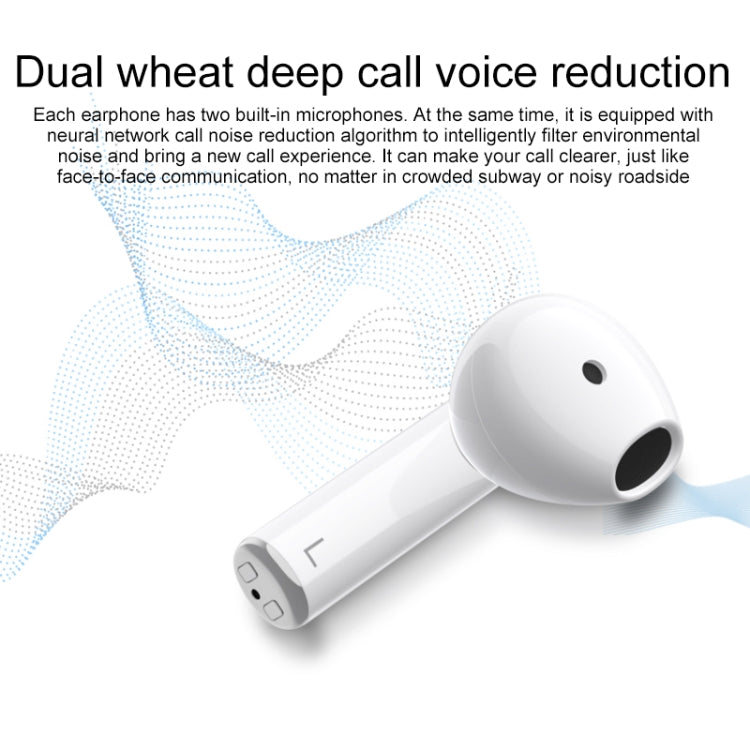 Original Honor Earbuds X2 True Wireless Bluetooth Earphone (Iceland White) - Bluetooth Earphone by Huawei | Online Shopping South Africa | PMC Jewellery | Buy Now Pay Later Mobicred