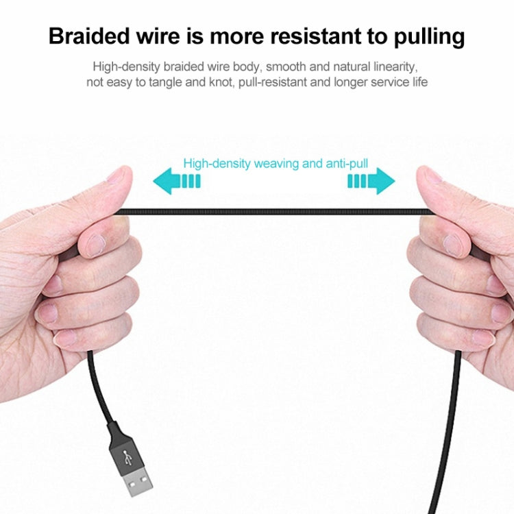 IVON CA52 2.4A USB to Type-C + Micro USB 2 in 1 Charging Sync Data Cable, Length: 1m (Black) - Multifunctional Cable by IVON | Online Shopping South Africa | PMC TechLife | Buy Now Pay Later Mobicred