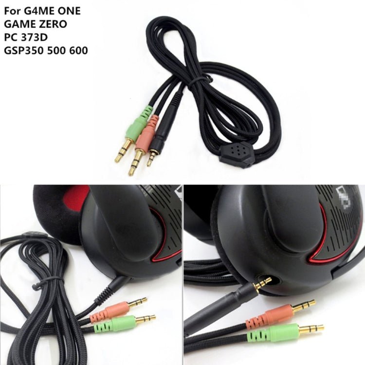 ZS0076 PC Version Gaming Headphone Cable for Sennheiser PC 373D GSP350 GSP500 GSP600 G4ME ONE GAME ZERO - Headset Accessories by PMC TechLife | Online Shopping South Africa | PMC TechLife | Buy Now Pay Later Mobicred