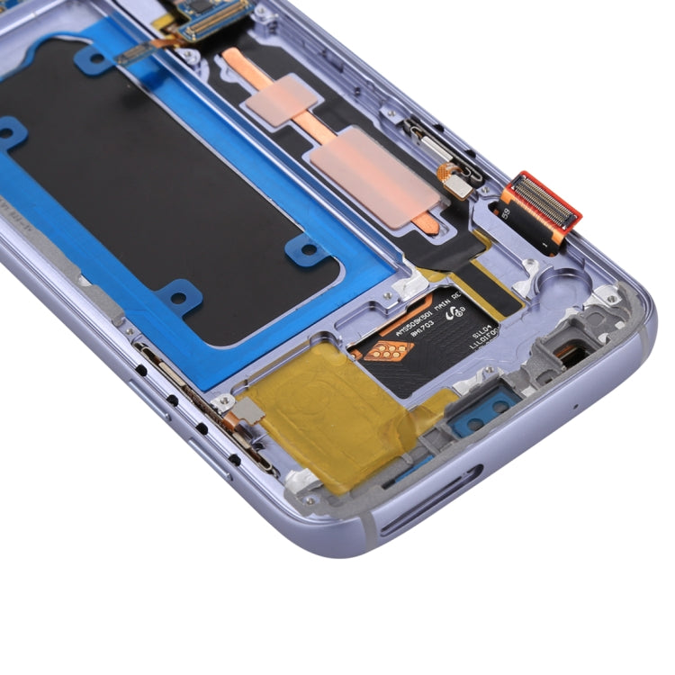 OLED LCD Screen for Galaxy S7 / G930V Digitizer Full Assembly with Frame (Gold) - free shipping - PMC TechLife - Order now!