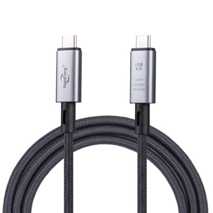 40Gbps 8K USB-C/Type-C to USB-C/Type-C Video Cable Compatible with USB 4, Length: 1m(Black) - Video & Audio Cable by PMC Jewellery | Online Shopping South Africa | PMC Jewellery