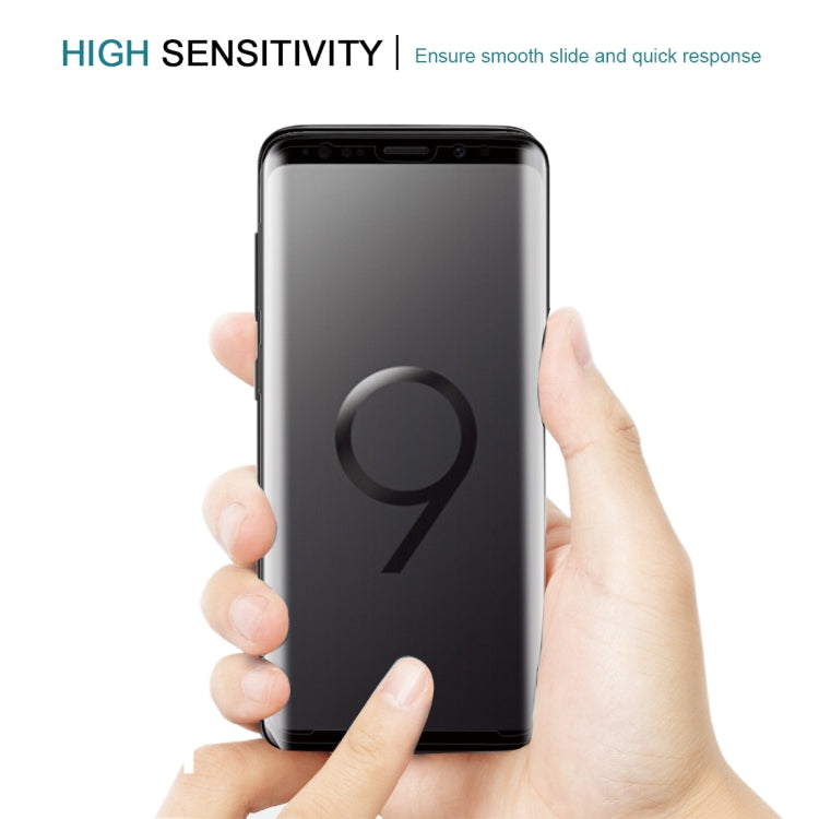 For Galaxy S9+ 9H Surface Hardness 3D Curved Edge Anti-scratch Full Screen HD Tempered Glass Screen Protector (Transparent) - free shipping - PMC TechLife - Order now!