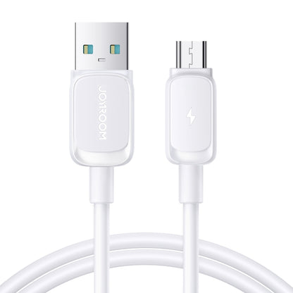 JOYROOM S-AM018A14 Multi-Color Series 2.4A USB to Micro USB Fast Charging Data Cable, Length:1.2m (White) - Micro USB Cable by JOYROOM | Online Shopping South Africa | PMC Jewellery | Buy Now Pay Later Mobicred