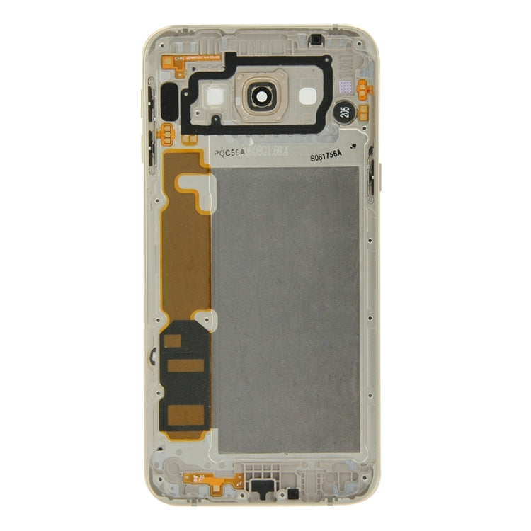 For Galaxy A8 / A800 Battery Back Cover  (Gold) - Back Cover by PMC Jewellery | Online Shopping South Africa | PMC Jewellery