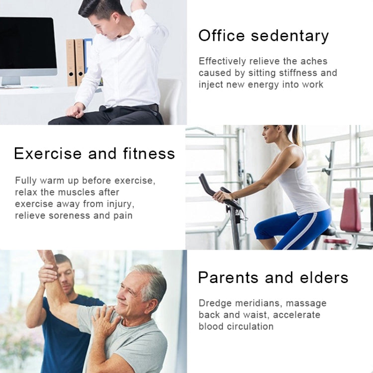 Portable Mini Multifunctional Physiotherapy Electric Hand-held Massage Stick(White) - Massage & Relaxation by PMC TechLife | Online Shopping South Africa | PMC TechLife