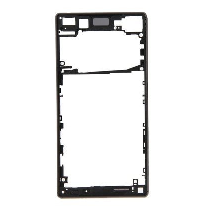 Front Bezel  for Sony Xperia Z5 (Single SIM Card Version) (Black) - Frame Bezel Plate by PMC Jewellery | Online Shopping South Africa | PMC Jewellery