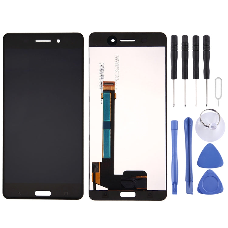 TFT LCD Screen for Nokia 6 TA-1000 TA-1003 TA-1021 TA-1025 TA-1033 TA-1039 with Digitizer Full Assembly  (Black) - LCD Screen by PMC Jewellery | Online Shopping South Africa | PMC Jewellery