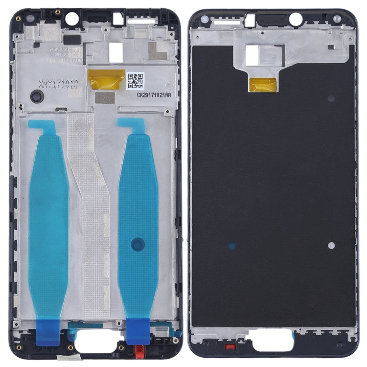Front Housing LCD Frame Bezel Plate for Asus Zenfone 4 Max ZC554KL X00IS X00ID(Black) - Frame Bezel Plate by PMC TechLife | Online Shopping South Africa | PMC TechLife