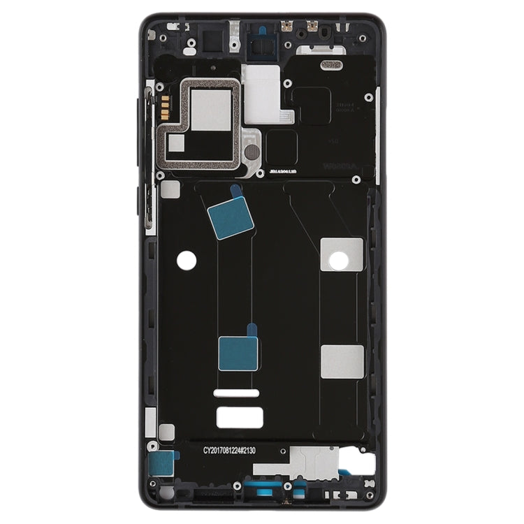 Middle Frame Bezel with Side Keys for Xiaomi Mi Mix2 (Black) - Frame Bezel Plate by PMC TechLife | Online Shopping South Africa | PMC TechLife