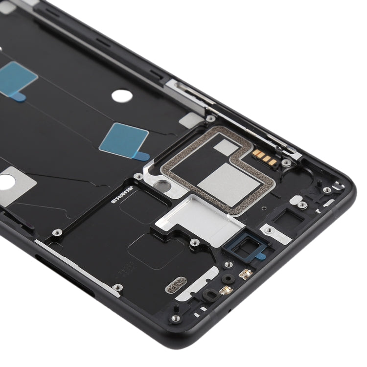 Middle Frame Bezel with Side Keys for Xiaomi Mi Mix2 (Black) - Frame Bezel Plate by PMC TechLife | Online Shopping South Africa | PMC TechLife