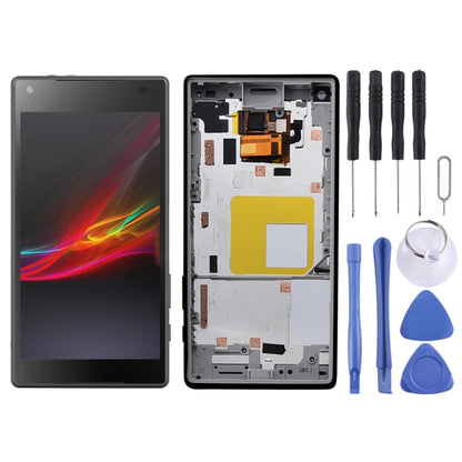 OEM LCD Screen for Sony Xperia Z5 Compact / E5803 / E5823 / Z5 mini Digitizer Full Assembly with Frame(Black) - LCD Screen by PMC Jewellery | Online Shopping South Africa | PMC Jewellery