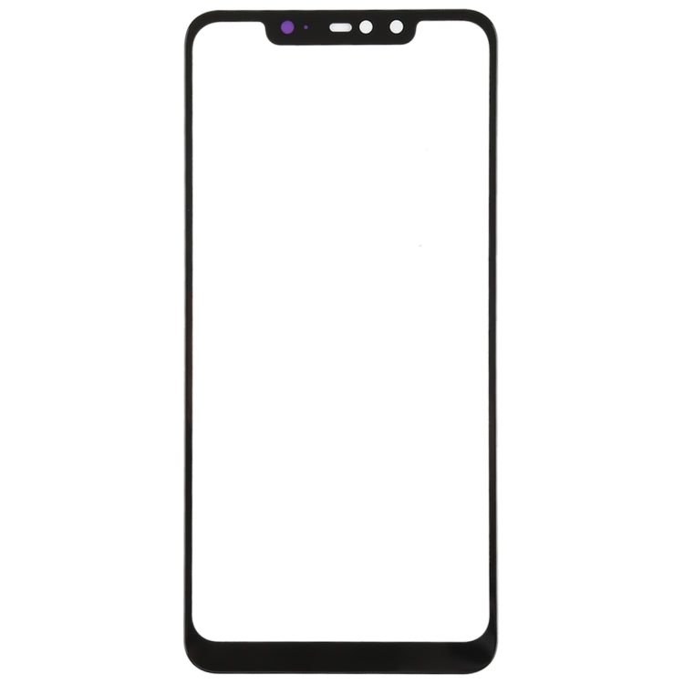 Front Screen Outer Glass Lens for Xiaomi Redmi Note 6 Pro(Black) - free shipping - PMC TechLife - Order now!