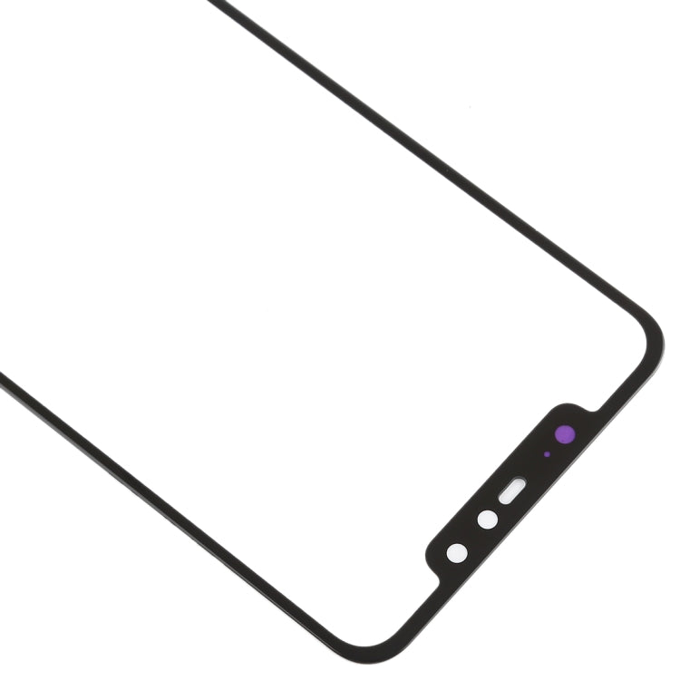 Front Screen Outer Glass Lens for Xiaomi Redmi Note 6 Pro(Black) - free shipping - PMC TechLife - Order now!