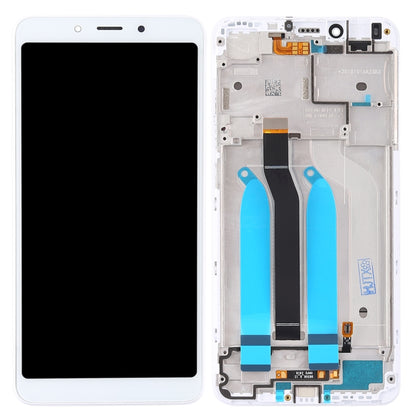 TFT LCD Screen for Xiaomi Redmi 6A / Redmi 6 Digitizer Full Assembly with Frame(White) - LCD Screen by PMC Jewellery | Online Shopping South Africa | PMC Jewellery