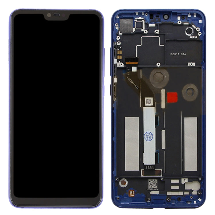 TFT LCD Screen for Xiaomi Mi 8 Lite Digitizer Full Assembly with Frame(Blue) - free shipping - PMC TechLife - Order now!