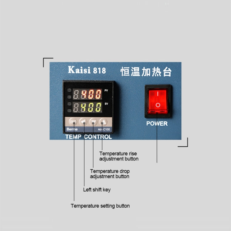 Kaisi 818 Heating Station Constant Temperature Heating Plate, EU Plug - Repair Platform by Kaisi | Online Shopping South Africa | PMC Jewellery | Buy Now Pay Later Mobicred