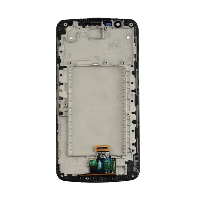 TFT LCD Screen for LG K10 Digitizer Full Assembly with Frame (Black) - free shipping - PMC TechLife - Order now!