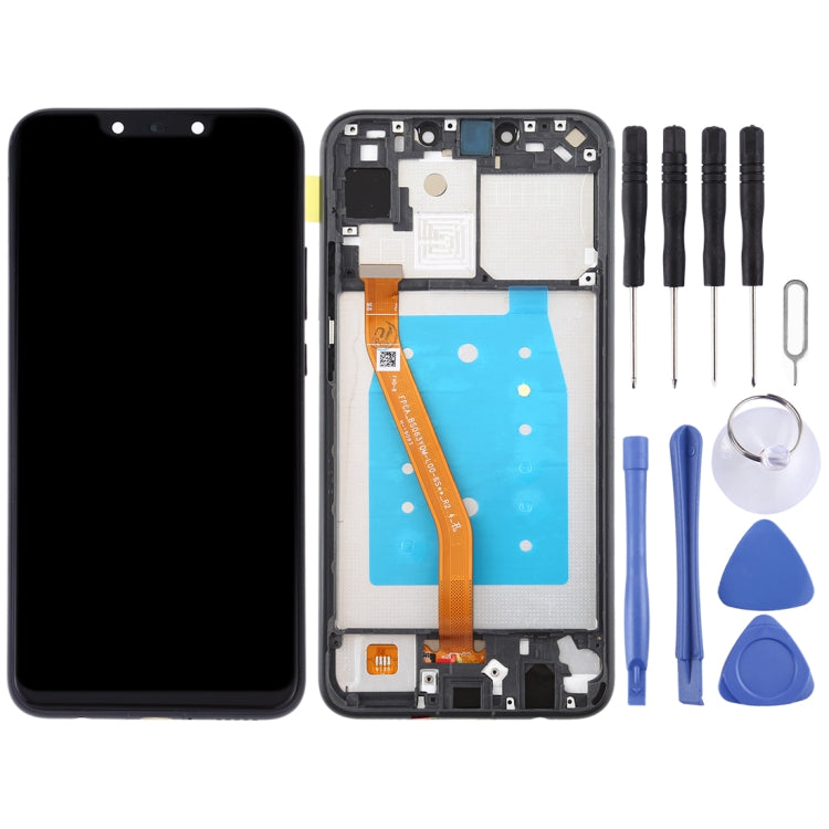 OEM LCD Screen for Huawei Nova 3i Digitizer Full Assembly with Frame (Black) - free shipping - PMC TechLife - Order now!