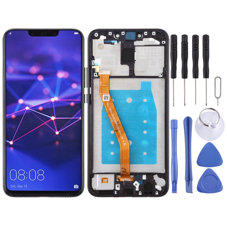 OEM LCD Screen for Huawei Mate 20 Lite / Maimang 7 Digitizer Full Assembly with Frame (Black) - LCD Screen by PMC TechLife | Online Shopping South Africa | PMC TechLife