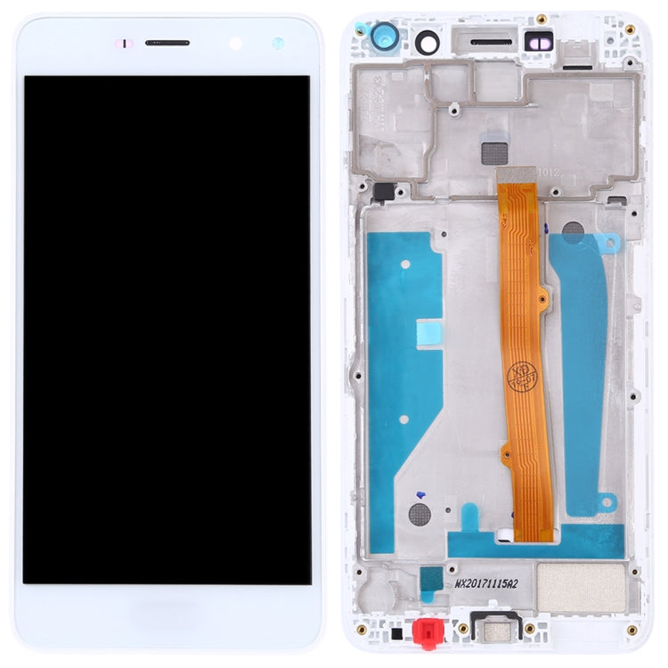 OEM LCD Screen for Huawei Y5 (2017) Digitizer Full Assembly with Frame (White) - LCD Screen by PMC Jewellery | Online Shopping South Africa | PMC Jewellery