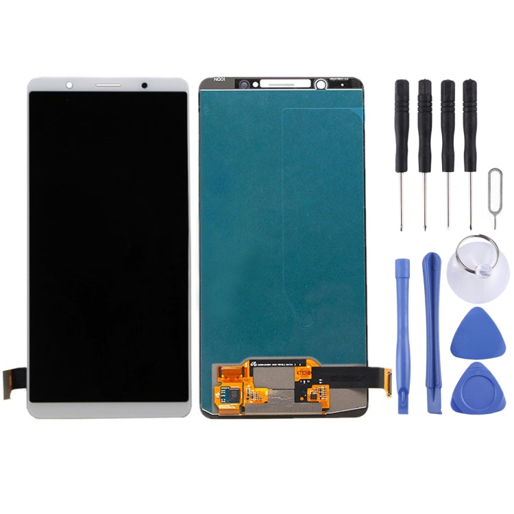 TFT LCD Screen for Vivo X20 Plus with Digitizer Full Assembly(White) - free shipping - PMC TechLife - Order now!