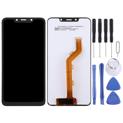 TFT LCD Screen for Tecno Spark 3 KB7 with Digitizer Full Assembly (Black) - LCD Screen by PMC Jewellery | Online Shopping South Africa | PMC Jewellery