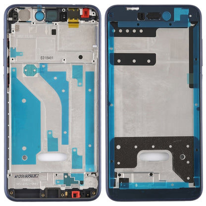 Middle Frame Bezel Plate with Side Keys for Huawei Honor 8 Lite(Blue) - Full Housing Cover by PMC Jewellery | Online Shopping South Africa | PMC Jewellery