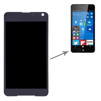 TFT LCD Screen for Microsoft Lumia 650 with Digitizer Full Assembly (Black) - LCD Screen by PMC Jewellery | Online Shopping South Africa | PMC Jewellery