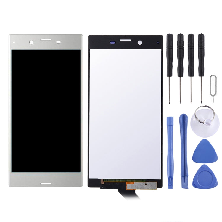 Original LCD Screen + Original Touch Panel for Sony Xperia XZ(Silver) - free shipping - PMC TechLife - Order now!