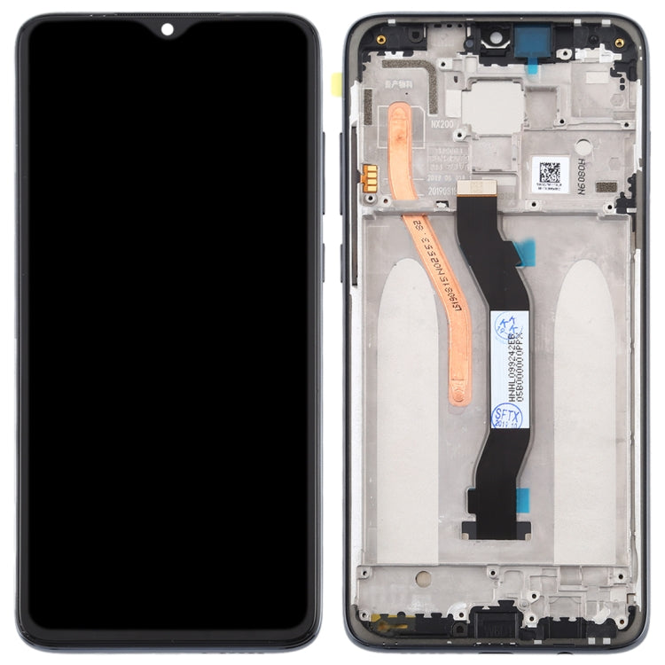 TFT LCD Screen for Xiaomi Redmi Note 8 Pro Digitizer Full Assembly with Frame (Double SIM Card Version)(Black) - free shipping - PMC TechLife - Order now!