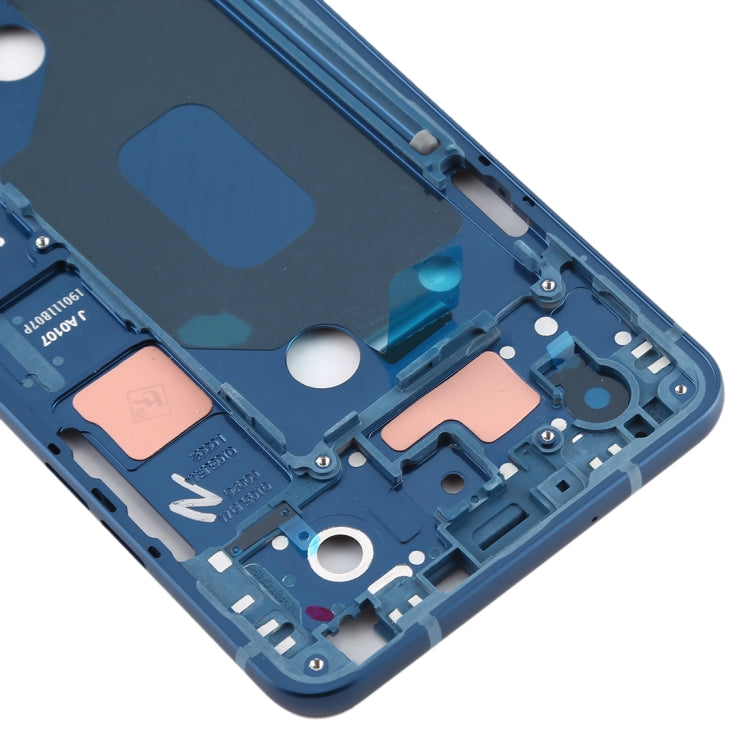 Front Housing LCD Frame Bezel Plate for LG Q Stylo 4 Q710 Q710MS Q710CS (Blue) - For LG by PMC TechLife | Online Shopping South Africa | PMC TechLife