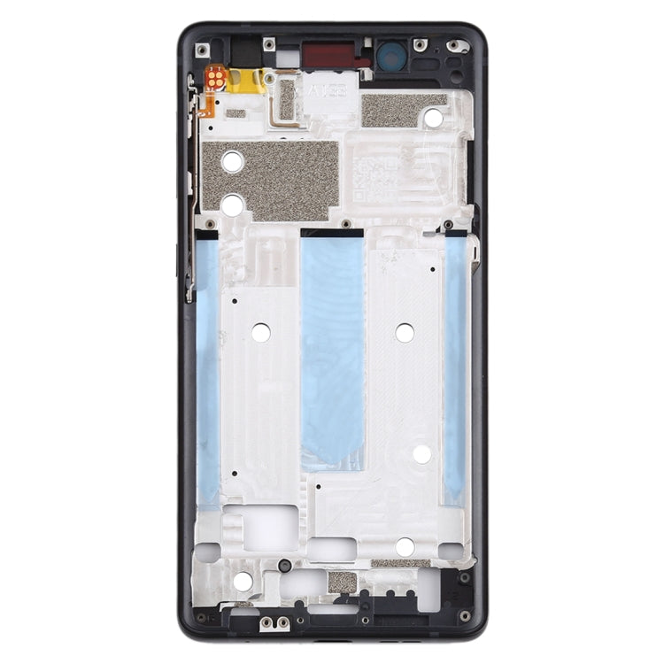 Front Housing LCD Frame Bezel Plate for Nokia 7 TA-1041 (Black) - Full Housing Cover by PMC TechLife | Online Shopping South Africa | PMC TechLife