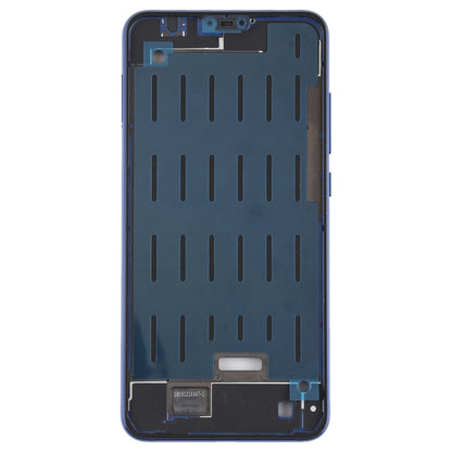 Middle Frame Bezel with Side Keys for Xiaomi Mi 8 Lite (Blue) - Frame Bezel Plate by PMC Jewellery | Online Shopping South Africa | PMC Jewellery