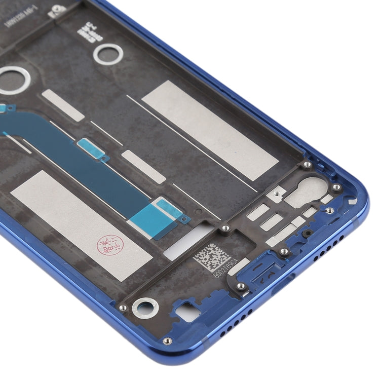 Middle Frame Bezel with Side Keys for Xiaomi Mi 8 Lite (Blue) - Frame Bezel Plate by PMC TechLife | Online Shopping South Africa | PMC TechLife