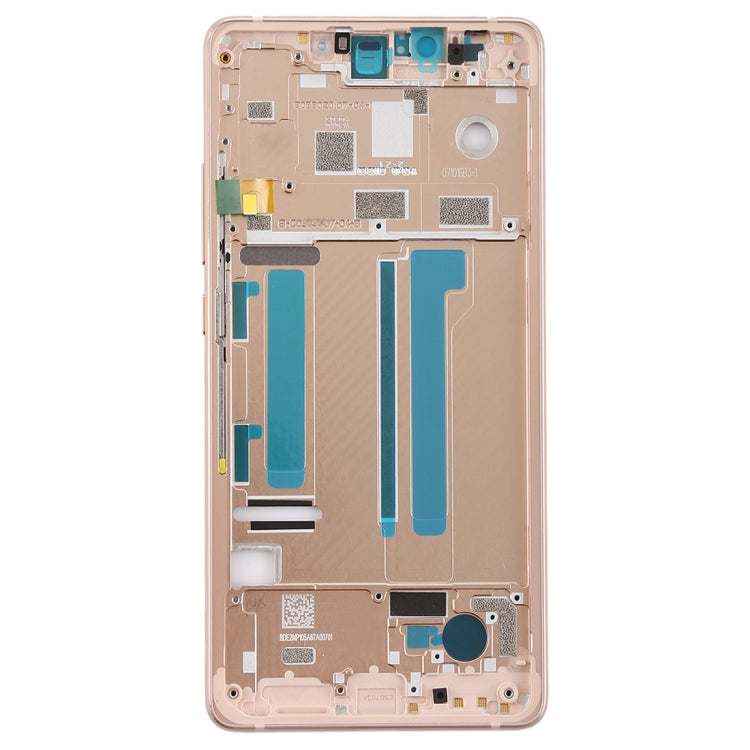 Middle Frame Bezel with Side Keys for Xiaomi Mi 8 SE (Rose Gold) - Frame Bezel Plate by PMC Jewellery | Online Shopping South Africa | PMC Jewellery