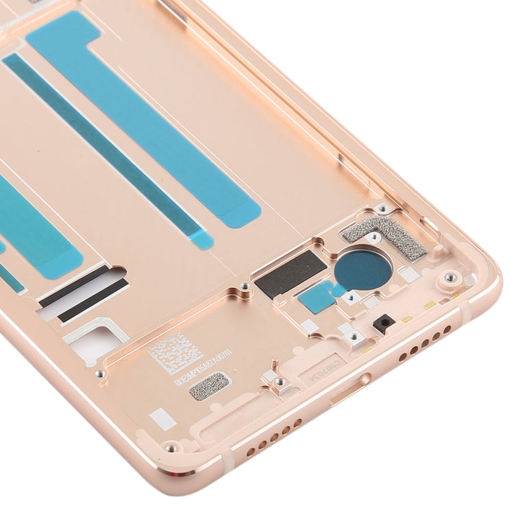 Middle Frame Bezel with Side Keys for Xiaomi Mi 8 SE (Rose Gold) - Frame Bezel Plate by PMC Jewellery | Online Shopping South Africa | PMC Jewellery