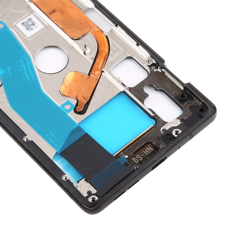 Front Housing LCD Frame Bezel Plate for Nokia 8 Sirocco (Black) - free shipping - PMC TechLife - Order now!