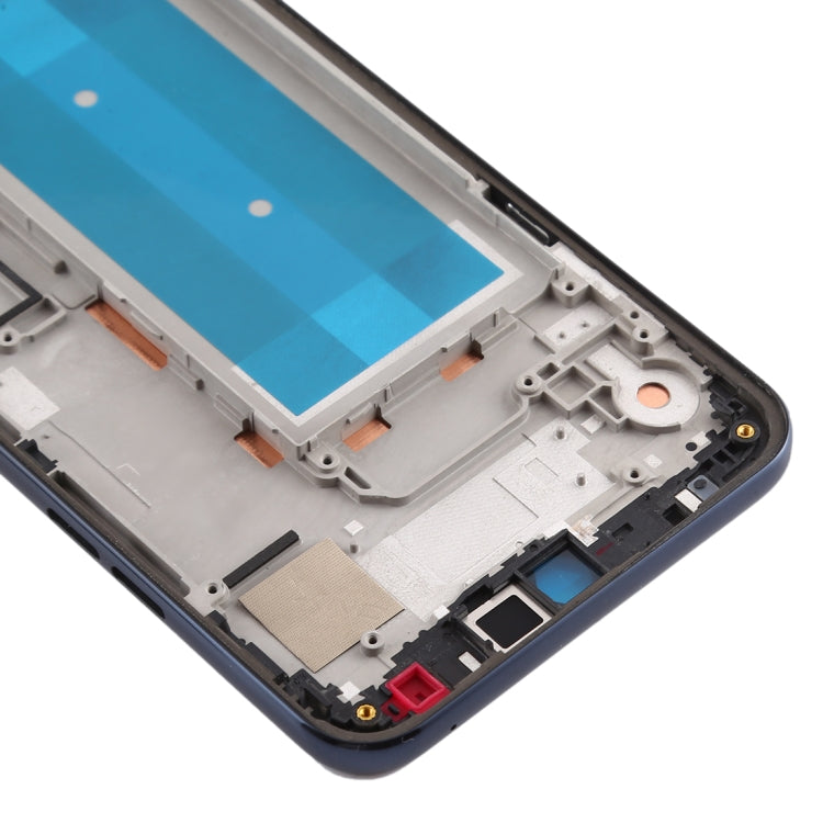 Front Housing LCD Frame Bezel Plate for LG K50 / K12 MAX / LMX520BMW / LMX520EMW(Single SIM Version)(Black) - For LG by PMC TechLife | Online Shopping South Africa | PMC TechLife