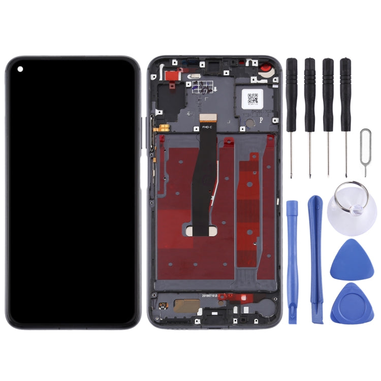 OEM LCD Screen for Huawei Honor 20 Digitizer Full Assembly with Frame(Black) - free shipping - PMC TechLife - Order now!