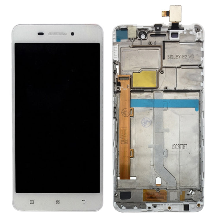 OEM LCD Screen for Lenovo S60 S60W S60T S60A Digitizer Full Assembly with Frame (White) - free shipping - PMC TechLife - Order now!