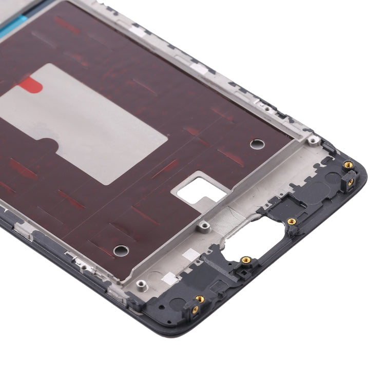 For OnePlus 3 / 3T / A3003 / A3000 / A3100 Front Housing LCD Frame Bezel Plate (Black) - Frame Bezel Plate by PMC TechLife | Online Shopping South Africa | PMC TechLife