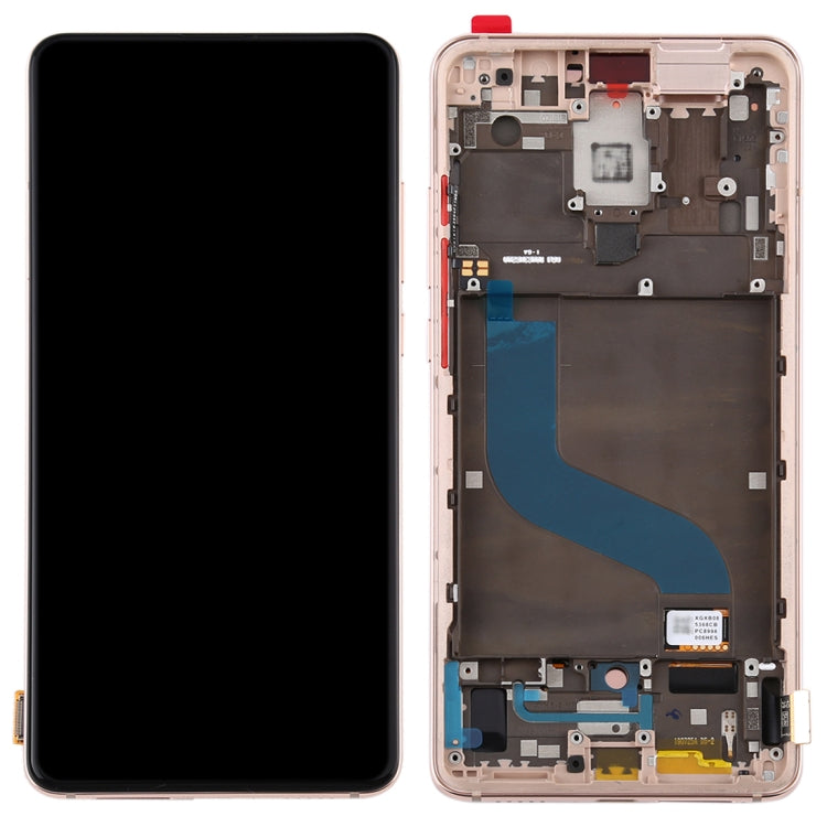 OLED LCD Screen for Xiaomi Redmi K20 / Redmi K20 Pro / 9T Pro Digitizer Full Assembly with Frame(Gold) - free shipping - PMC TechLife - Order now!