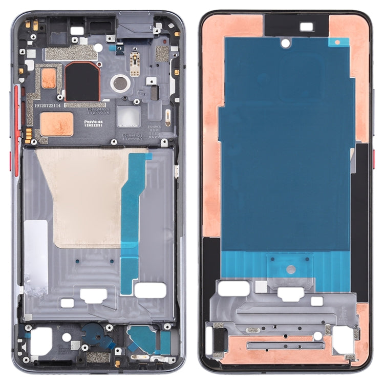Front Housing LCD Frame Bezel Plate With Side Keys for Xiaomi Redmi K30 Pro (Black) - Frame Bezel Plate by PMC TechLife | Online Shopping South Africa | PMC TechLife