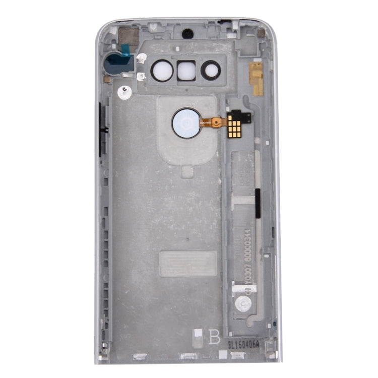 Metal Back Cover with Back Camera Lens & Fingerprint Button for LG G5(Silver) - For LG by PMC Jewellery | Online Shopping South Africa | PMC Jewellery