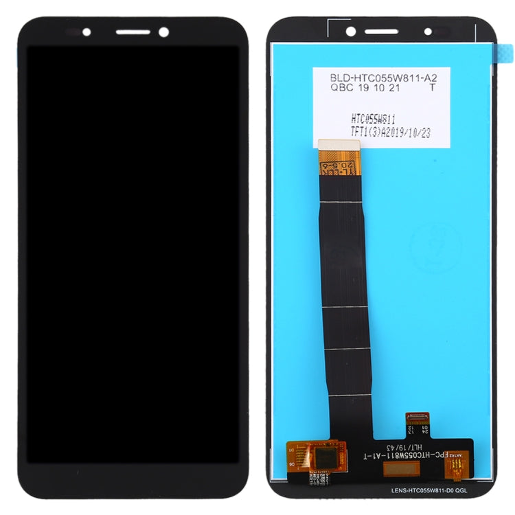 TFT LCD Screen for Nokia C1 with Digitizer Full Assembly (Black) - free shipping - PMC TechLife - Order now!
