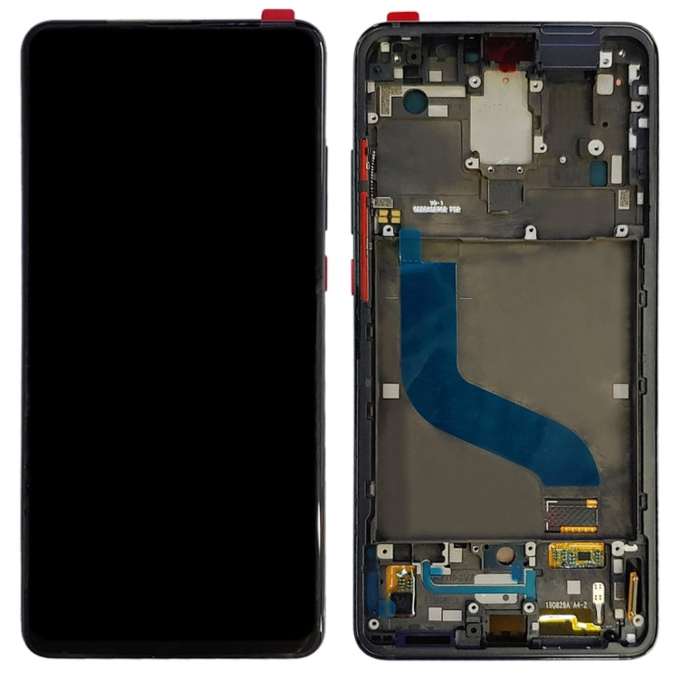 Original AMOLED LCD Screen for Xiaomi 9T Pro / Redmi K20 Pro / Redmi K20 Digitizer Full Assembly with Frame(Black) - free shipping - PMC TechLife - Order now!
