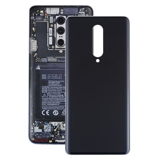 For OnePlus 8 Battery Back Cover (Black) - Back Cover by PMC Jewellery | Online Shopping South Africa | PMC Jewellery