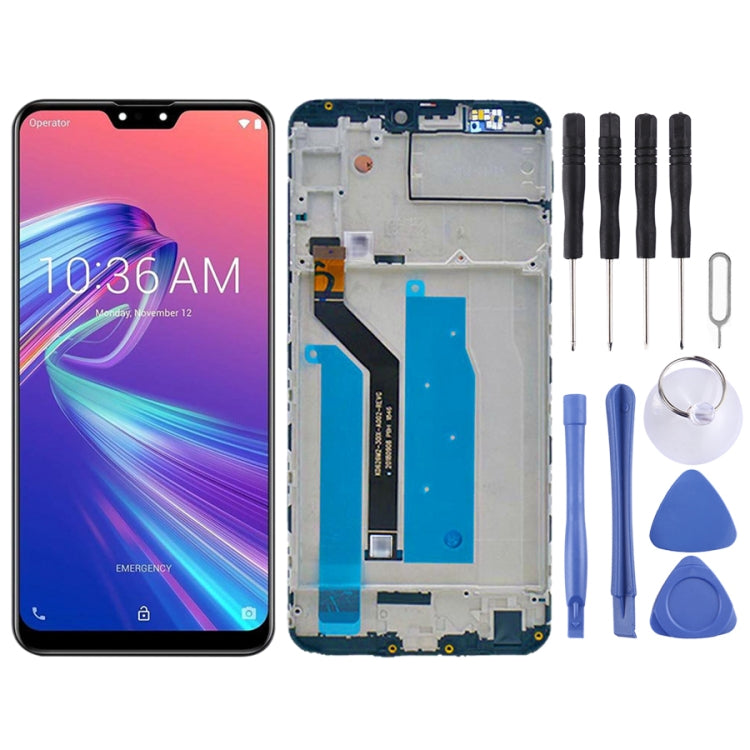 OEM LCD Screen for Asus Zenfone Max Pro M2 ZB631KL X01BDA Digitizer Full Assembly with Frame���Black) - free shipping - PMC TechLife - Order now!